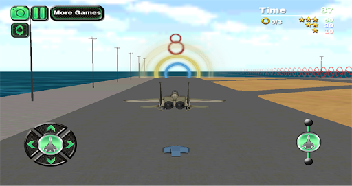 Modern Hero Flight Simulator - Gameplay image of android game