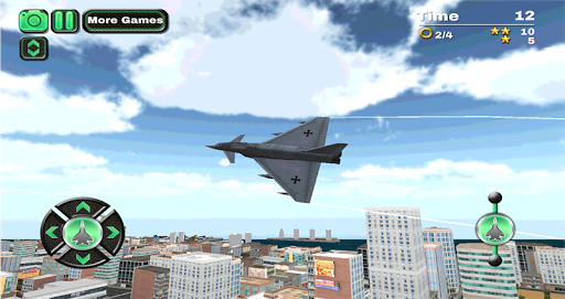 Modern Hero Flight Simulator - Gameplay image of android game