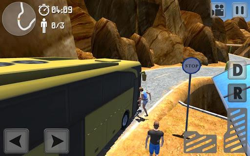 Off-Road Hill Climber: Bus SIM - Gameplay image of android game