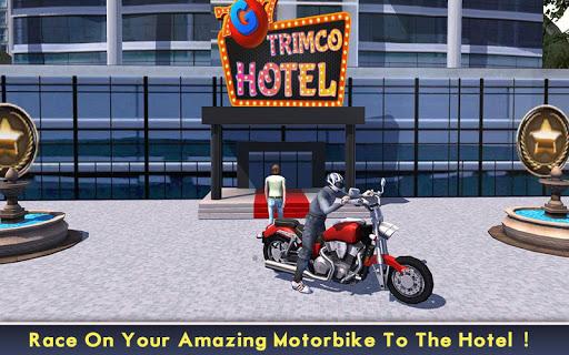 Power Racer City Moto Bike SIM - Gameplay image of android game