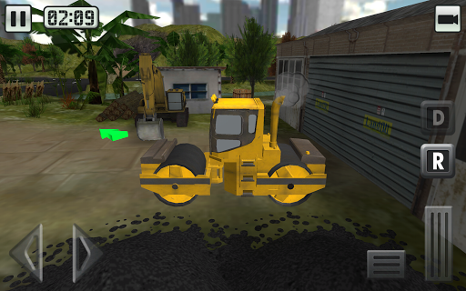 Road Roller Simulator - Gameplay image of android game