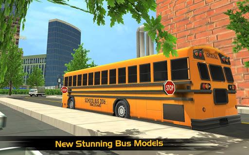 School Bus Simulator - Gameplay image of android game