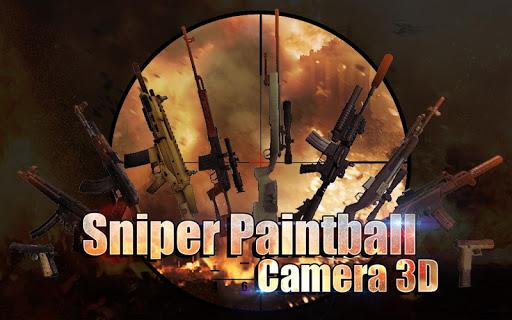 Sniper Paintball Camera 3D - عکس بازی موبایلی اندروید