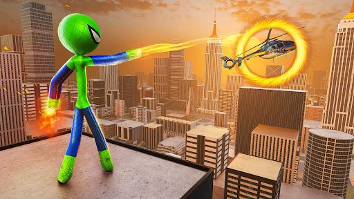 StickMan Rope Hero Spider Game - عکس بازی موبایلی اندروید