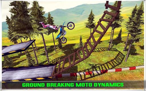 Stunt Bike Challenge 3D - Gameplay image of android game