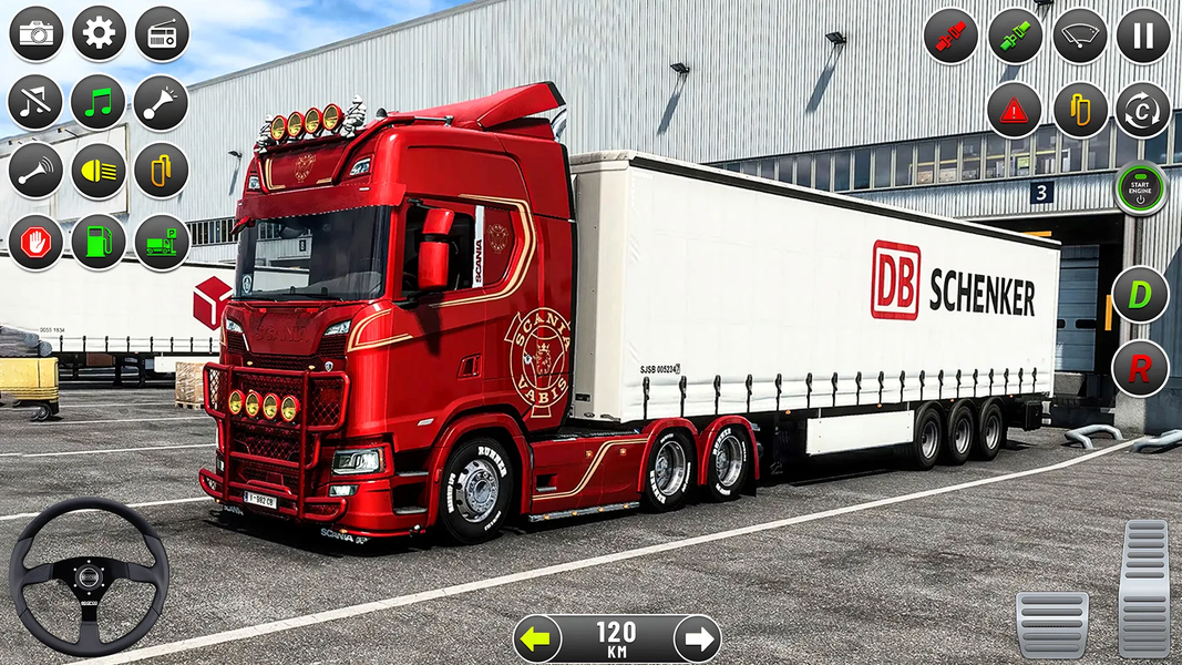 Truck Driving ۳D Offroad Truck - عکس بازی موبایلی اندروید