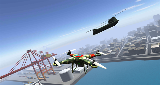 UAV Army Drone Flight SIM ۱۵ - عکس بازی موبایلی اندروید