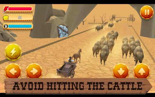 Western Cowboy SIM: Cattle Run - Image screenshot of android app