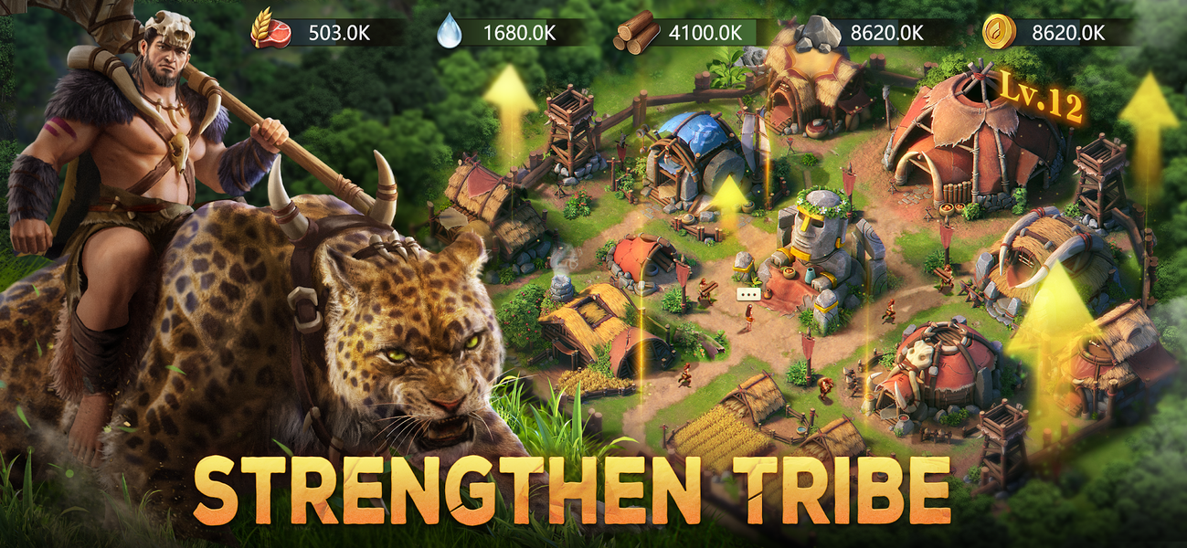 Primitive Era: 10000 BC - Gameplay image of android game