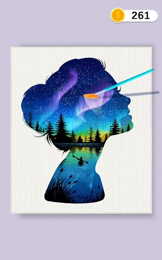 Silhouette Art - Gameplay image of android game