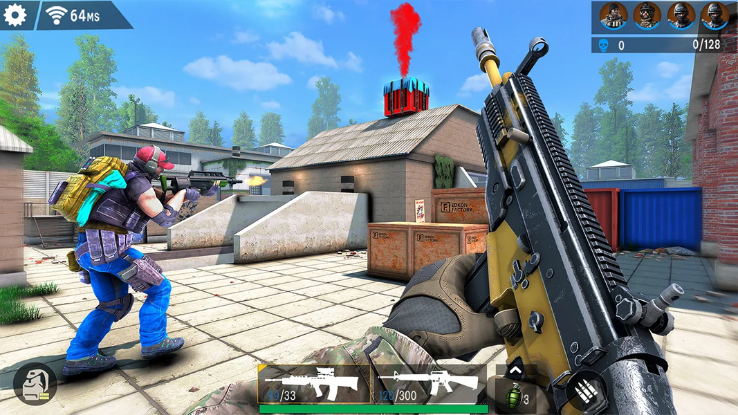 PVP Multiplayer - Gun Games - Gameplay image of android game