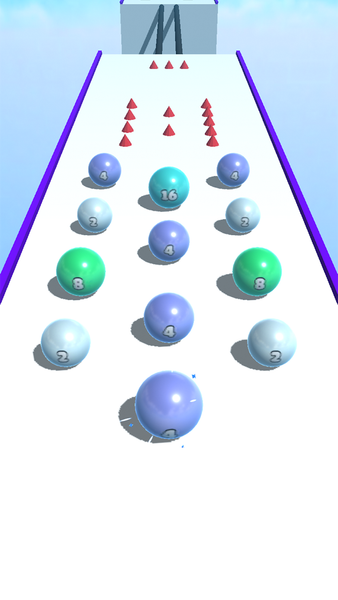 Ball Merge ۲۰۴۸ - عکس بازی موبایلی اندروید