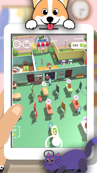 Pet Doctor Hospital Games - Gameplay image of android game