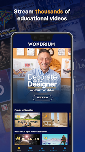 Wondrium - Educational Courses - عکس برنامه موبایلی اندروید