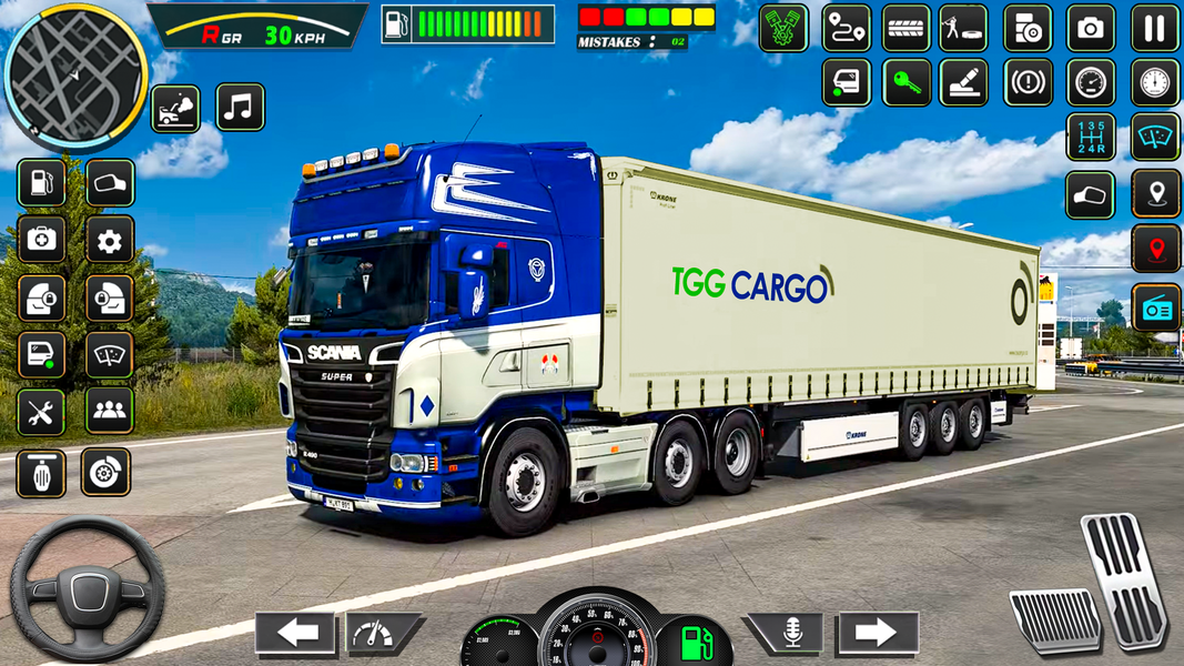 Ultimate Euro Truck Driving - عکس بازی موبایلی اندروید