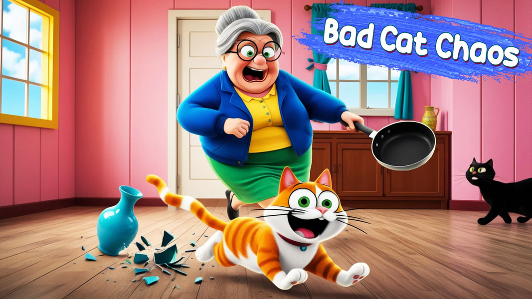 Bad Cat Simulator: Cat Chaos - عکس بازی موبایلی اندروید