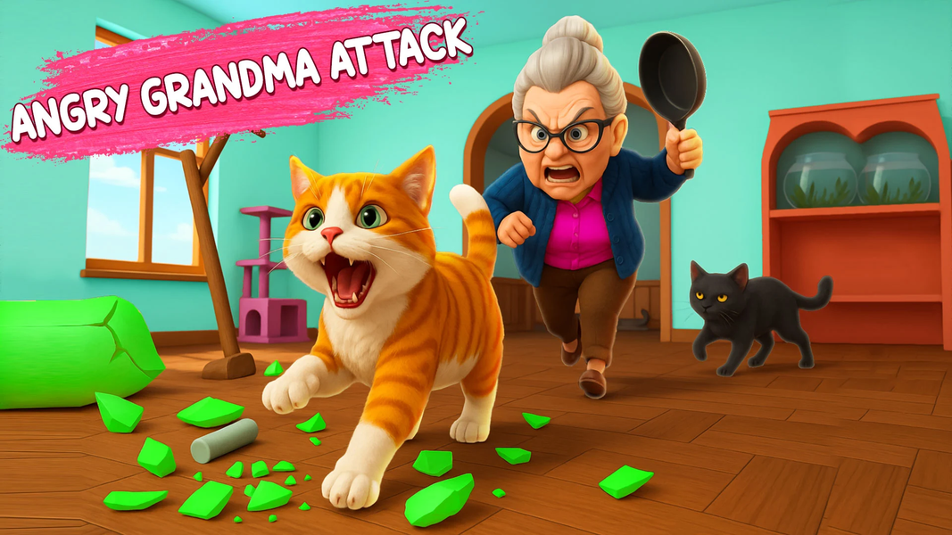 Bad Cat Simulator: Cat Chaos - عکس بازی موبایلی اندروید