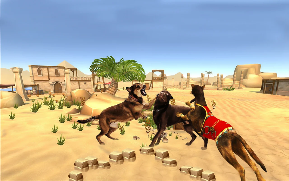 Dog Fighting Simulator - عکس بازی موبایلی اندروید