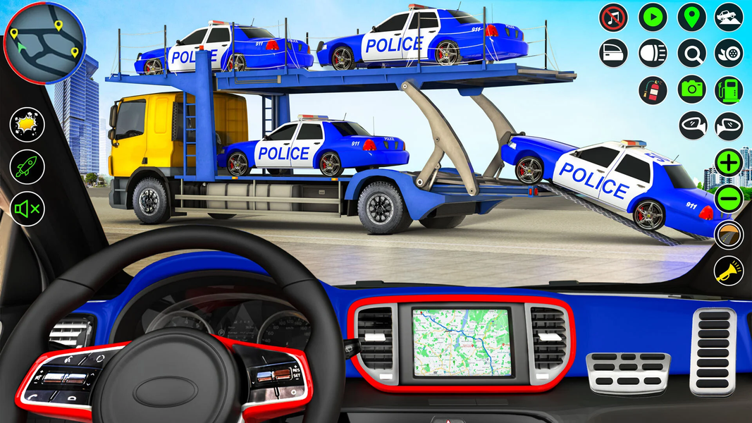 Police Vehicle Sim: Transport - عکس بازی موبایلی اندروید