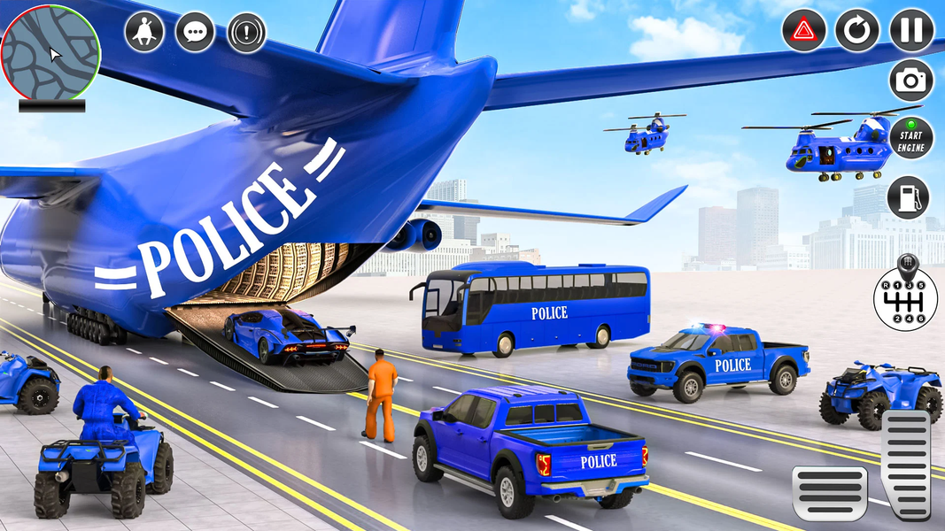 Police Vehicle Sim: Transport - عکس بازی موبایلی اندروید
