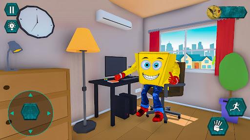 Sponge Neighbor Game-Sponge 3D - Gameplay image of android game