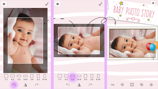 Baby Photo Story Maker - Image screenshot of android app