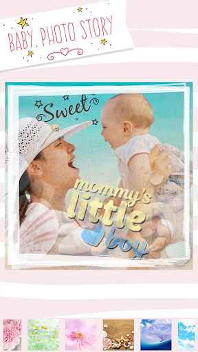 Baby Photo Story Maker - Image screenshot of android app