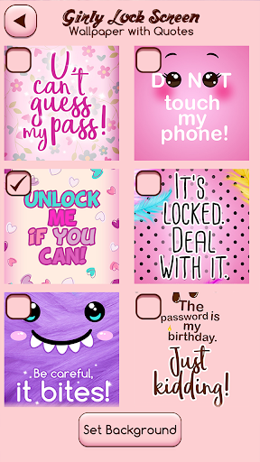 Dont Touch My Phone Girly Wallpaper  Download to your mobile from PHONEKY