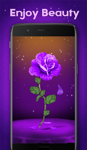 Petals Rose Falling Live Wallpaper - عکس برنامه موبایلی اندروید