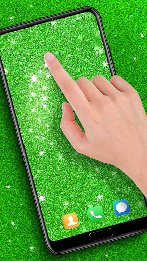 Real Glitter Effect Wallpaper - Image screenshot of android app