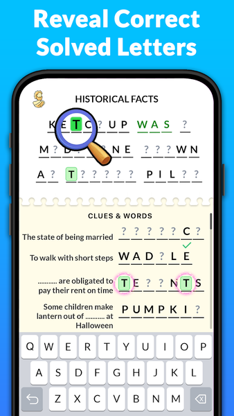 Figure it - Cryptograms Game - Gameplay image of android game