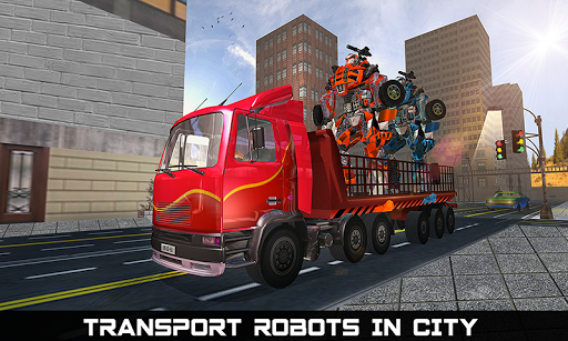 Car Robot Transport Truck Driving Games 2020 - عکس بازی موبایلی اندروید