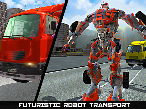 Car Robot Transport Truck Driving Games ۲۰۲۰ - عکس بازی موبایلی اندروید