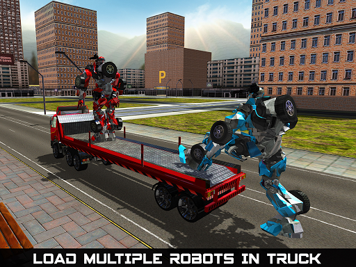 Car Robot Transport Truck Driving Games ۲۰۲۰ - عکس بازی موبایلی اندروید