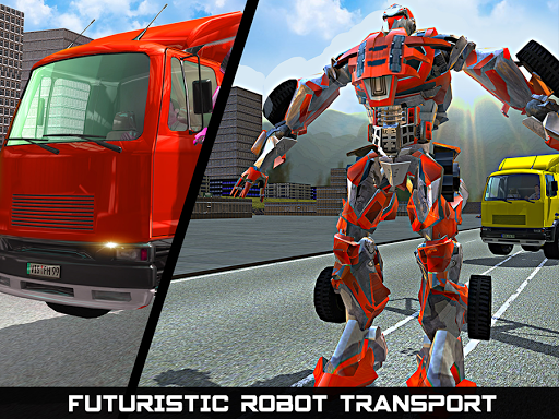 Car Robot Transport Truck Driving Games ۲۰۲۰ - عکس بازی موبایلی اندروید