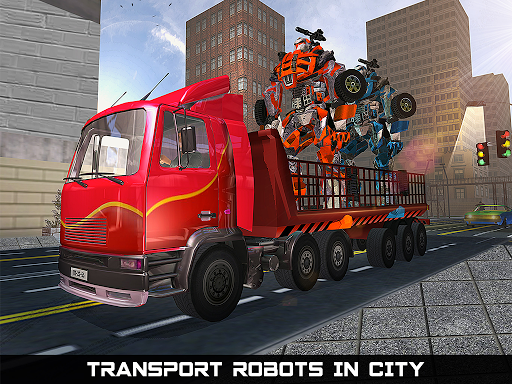 Car Robot Transport Truck Driving Games ۲۰۲۰ - عکس بازی موبایلی اندروید