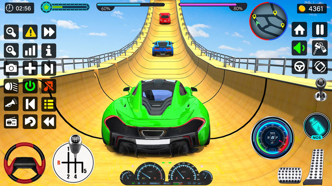 Prado Car Stunt - Car Games - Gameplay image of android game