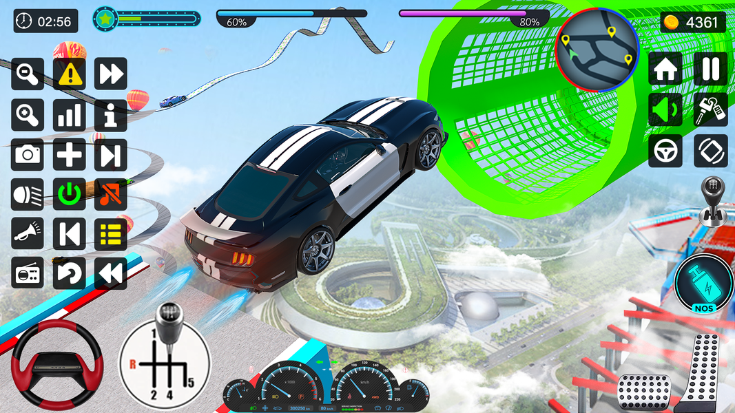 Prado Car Stunt - Car Games - Gameplay image of android game