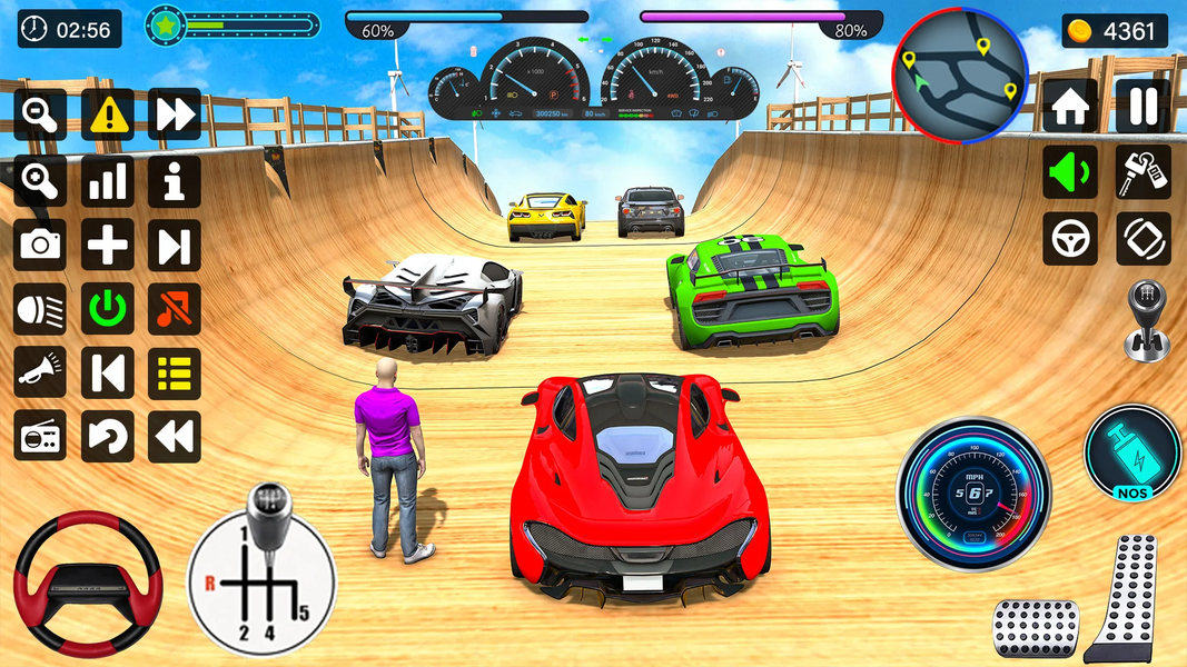 Prado Car Stunt - Car Games - Gameplay image of android game
