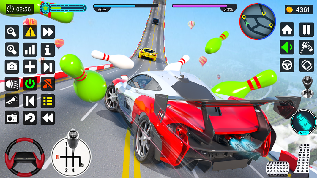 Prado Car Stunt - Car Games - Gameplay image of android game