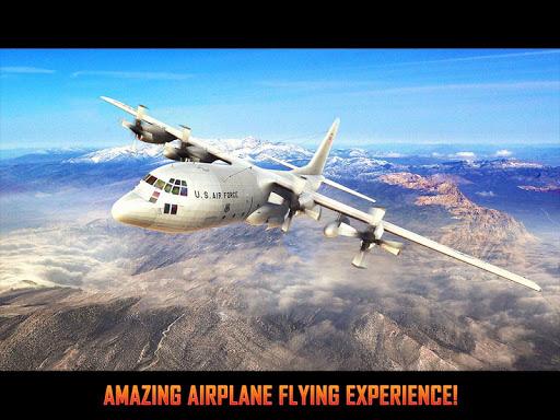 US Pilot Flight: Plane Games - Gameplay image of android game