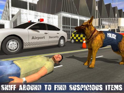 Police Dog Airport Crime Chase - عکس بازی موبایلی اندروید
