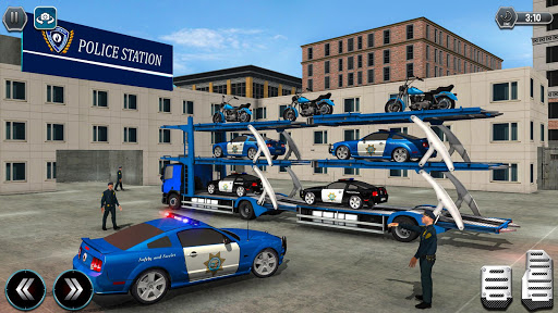 Robot Car Transport Truck Game - عکس بازی موبایلی اندروید
