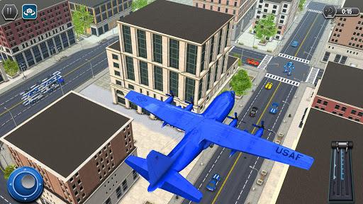 Robot Car Transport Truck Game - Gameplay image of android game