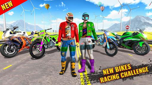 Highway Bike Traffic Moto Racer ۲۰۲۰ - عکس بازی موبایلی اندروید