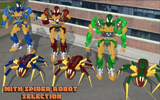 Spider Robot Sim-Amazing Spide - Gameplay image of android game