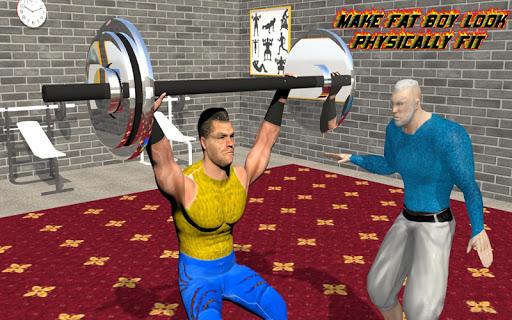 Virtual Gym Crossfit Fitness Club : Yoga Simulator - Gameplay image of android game