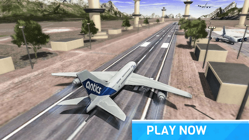 Airplane Pilot Simulator 2022 - عکس بازی موبایلی اندروید