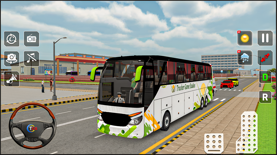 Bus Simulator Drive Game - عکس بازی موبایلی اندروید