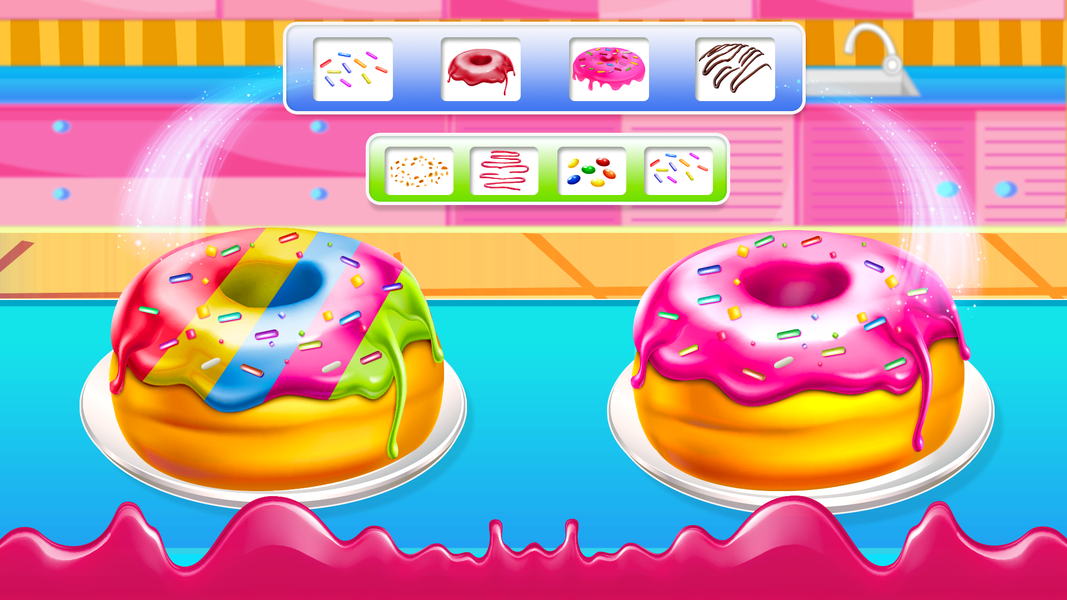 Donut Fever- Cooking Games - عکس بازی موبایلی اندروید